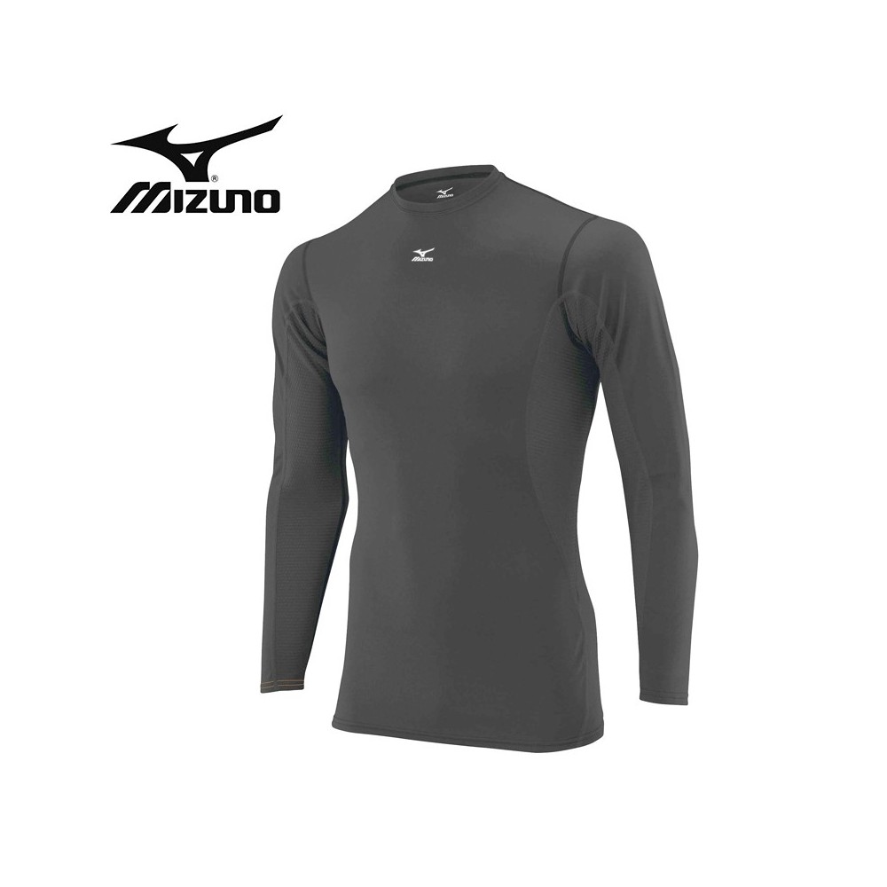 Maillot thermique MIZUNO Crew Gris Hommes