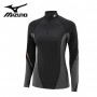 Maillot thermique MIZUNO Virtual Body H/Z Noir Femmes