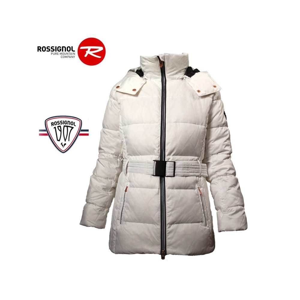 Manteau ROSSIGNOL 1907 RLDWJ12E Blanc Femme