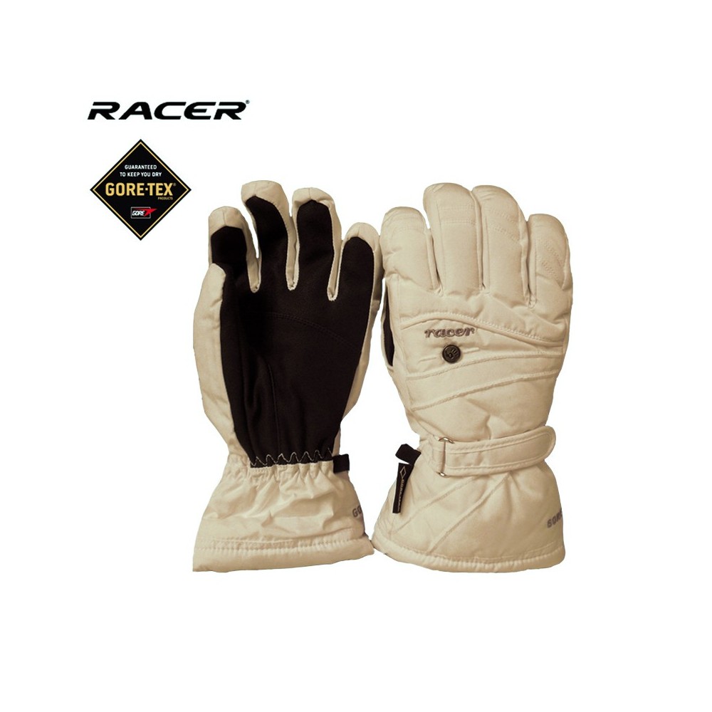 Gants de ski Gtx RACER Alissy Blanc Femme