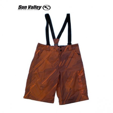 Short de slalom SUN VALLEY brun mixte