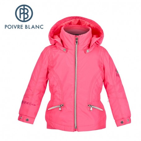 Veste de ski POIVRE BLANC BBGL Ski Jacket Rose BB Fille