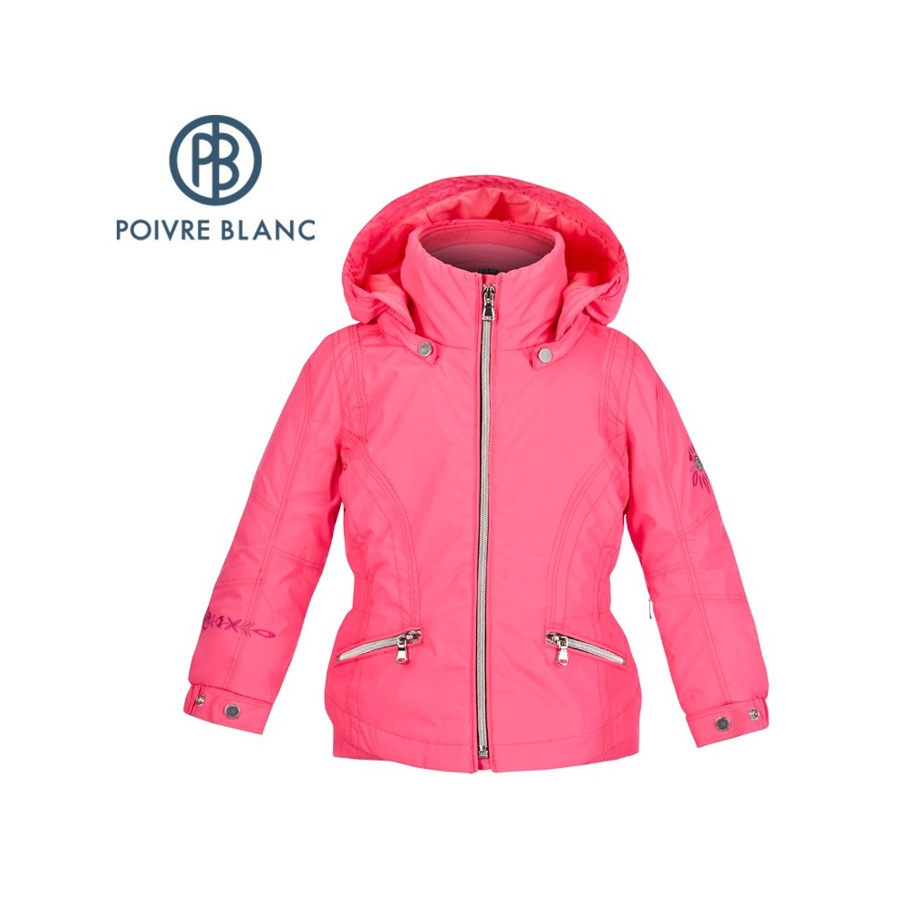 Veste de ski POIVRE BLANC BBGL Ski Jacket Rose BB Fille