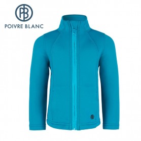 Polaire POIVRE BLANC BBGL Jacket Bleu BB Fille
