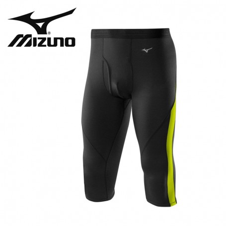 Corsaire thermique MIZUNO VB 3/4 Tight Noir/Citron Hommes Corsaire thermique MIZUNO VB 3/4 Tight Noir/Citron Hommes