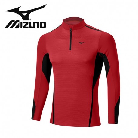 Maillot thermique MIZUNO VB Fusion H/Z Rouge Hommes