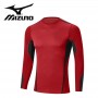 Maillot thermique MIZUNO VB Fusion Crew Rouge Hommes