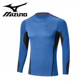 Maillot thermique MIZUNO VB Fusion Crew Bleu Hommes