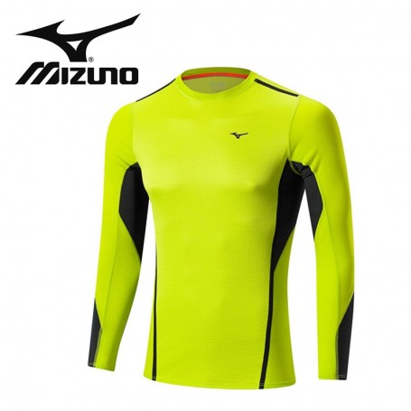 Maillot thermique MIZUNO VB Fusion Crew Jaune Hommes