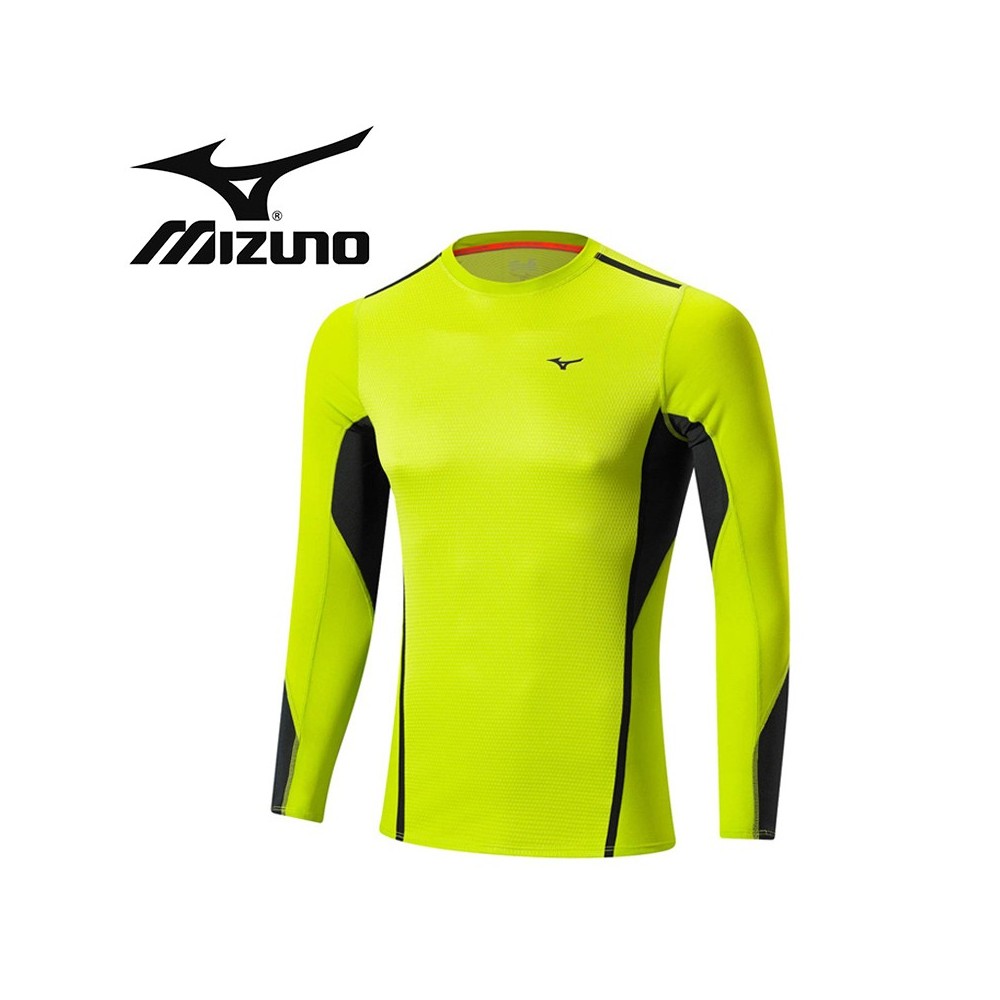 Maillot thermique MIZUNO VB Fusion Crew Jaune Hommes