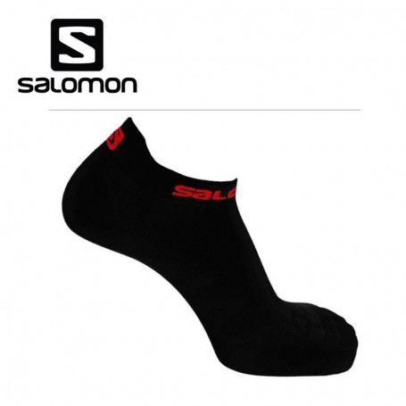 Chaussettes de Trail/Running SALOMON S-Lab Sense Black/Red Unisexe