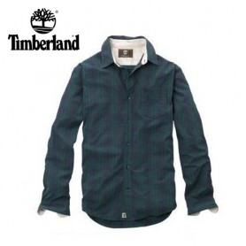 Chemise TIMBERLAND Plaid Claremont Vert Homme