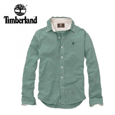 Chemise TIMBERLAND Gingham Meriden Vert Homme