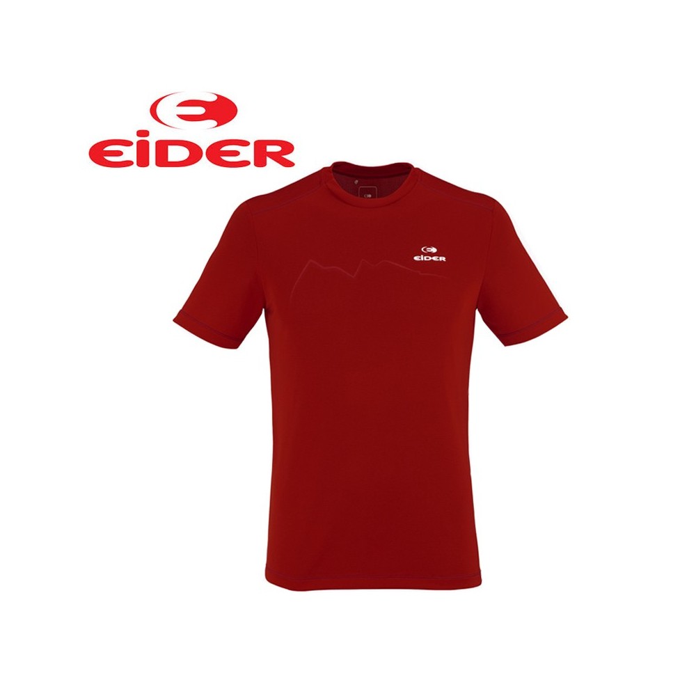 Tee-shirt EIDER Rook Rouge Hommes