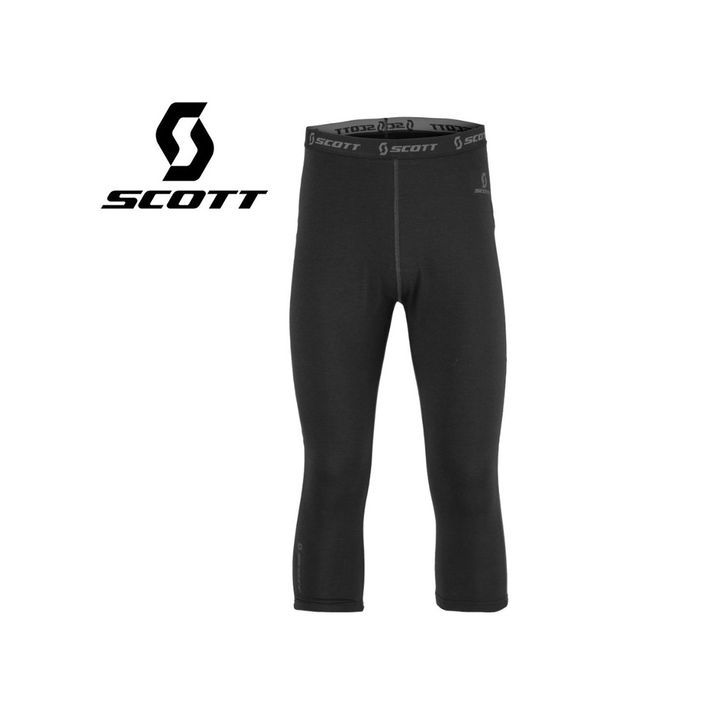 Corsaire thermique SCOTT Base Dri 3/4 Noir Homme