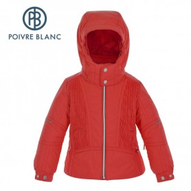 Veste de ski POIVRE BLANC BBGL Ski Jacket Rouge BB Fille