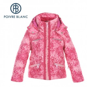 Veste de ski POIVRE BLANC BBGL Ski Jacket Rose BB Fille