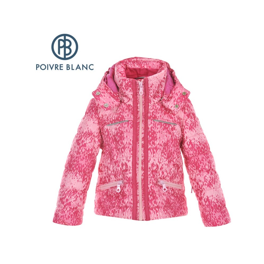 Veste de ski POIVRE BLANC BBGL Ski Jacket Rose BB Fille