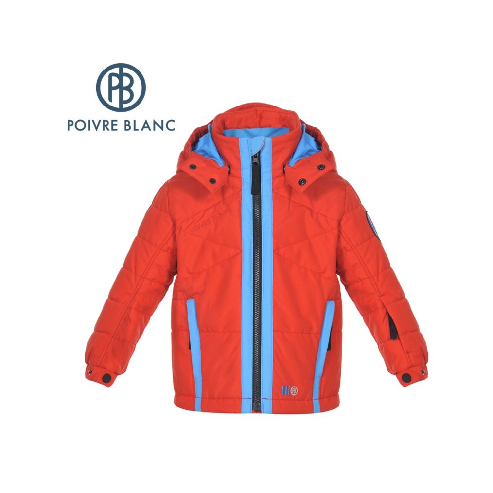 Veste de ski POIVRE BLANC Ski Jacket Rouge Garçon