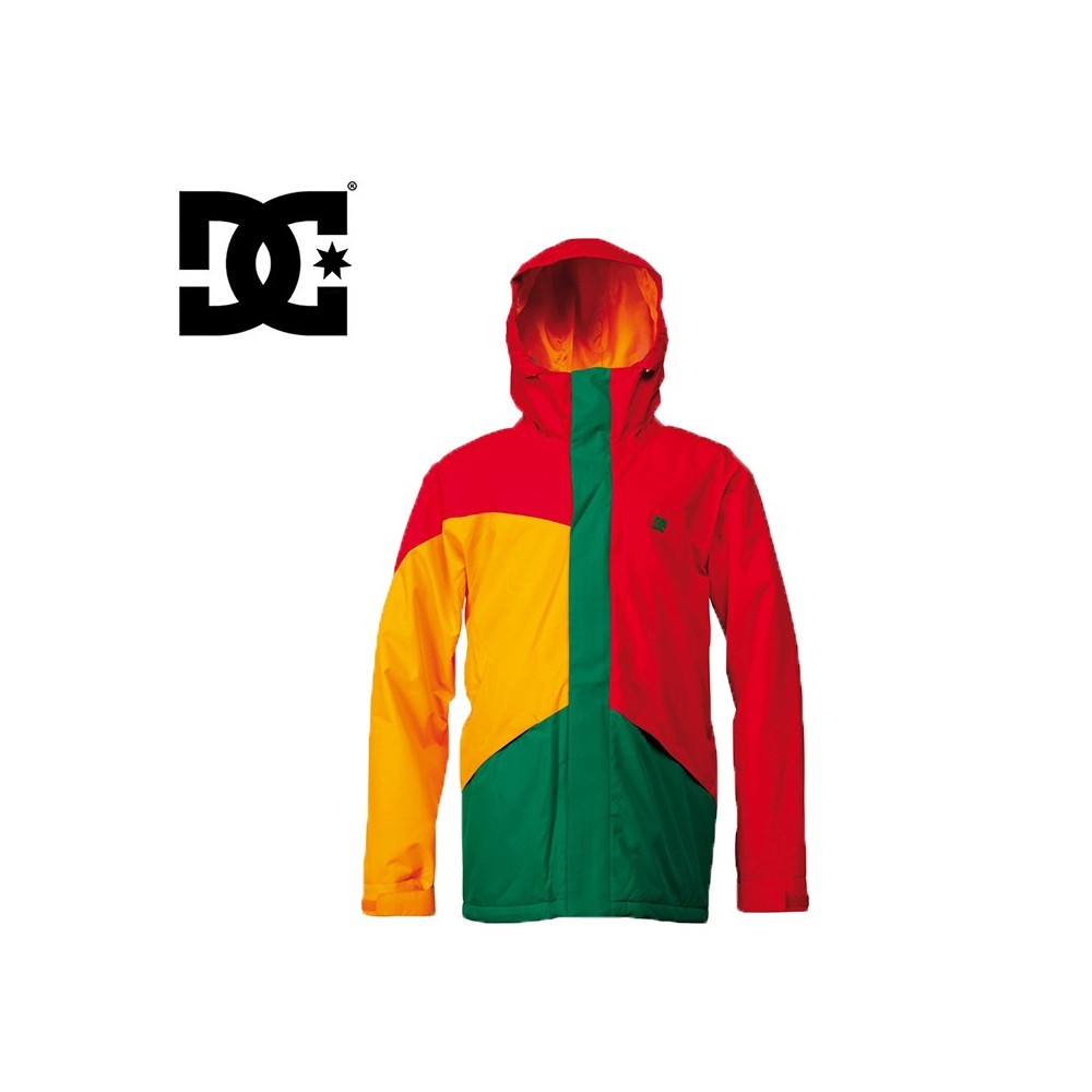 Blouson DC Shoes ADBT rouge garçon