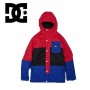 Manteau de ski DC Shoes Defy Jkt rouge/noir/bleu garçon