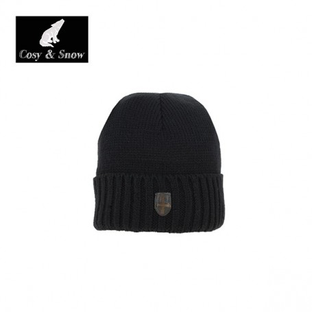 Bonnet de ski COSY & SNOW Picho noir Bonnet de ski COSY & SNOW Picho noir