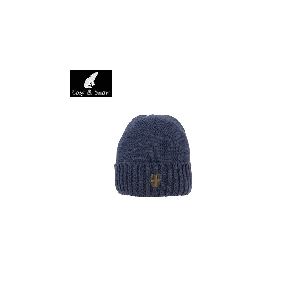 Bonnet de ski COSY & SNOW Picho bleu marine