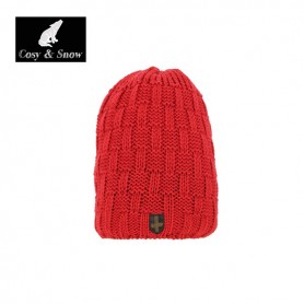 Bonnet de ski Cosy&Snow Yann rouge Unisexe