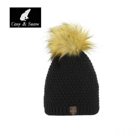 Bonnet de ski COSY & SNOW Nina Noir Femme