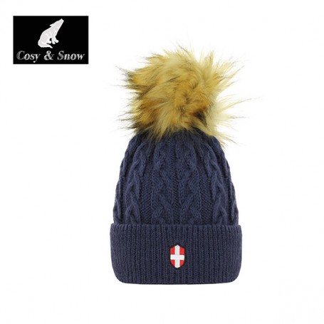Bonnet de ski COSY & SNOW Steph marine Bonnet de ski COSY & SNOW Steph marine