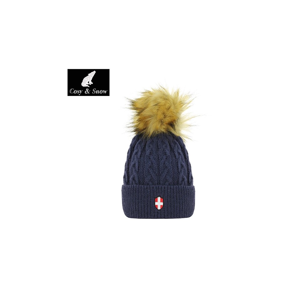 Bonnet de ski COSY & SNOW  Steph marine