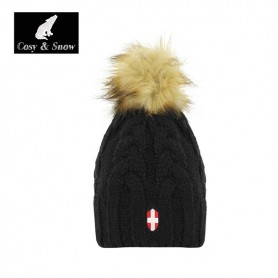 Bonnet de ski COSY & SNOW Eden Noir Unisexe