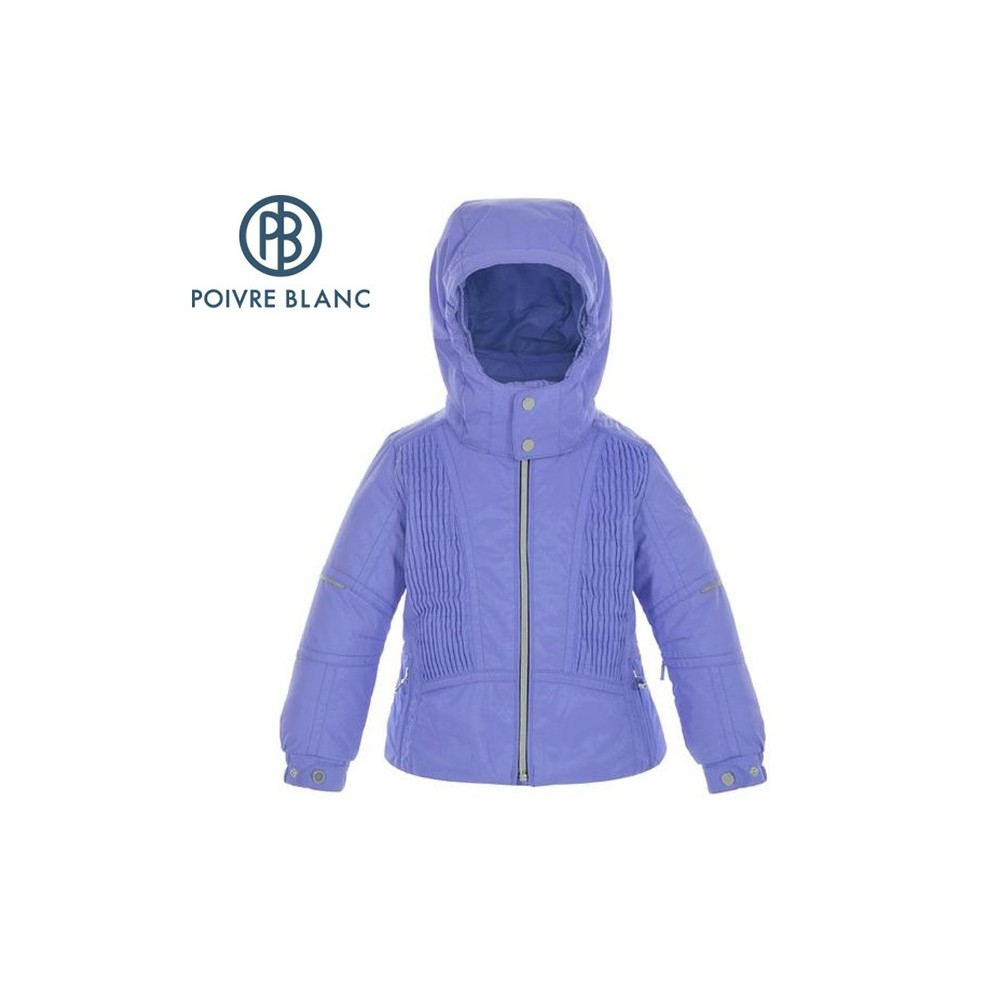 Veste polaire POIVRE BLANC W21-1606 BBGL Rose BB Fille