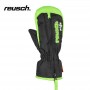 Moufles de ski REUSCH Benni Noir / Vert Junior