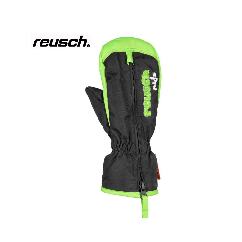 Moufles de ski REUSCH Benni Noir / Vert Junior