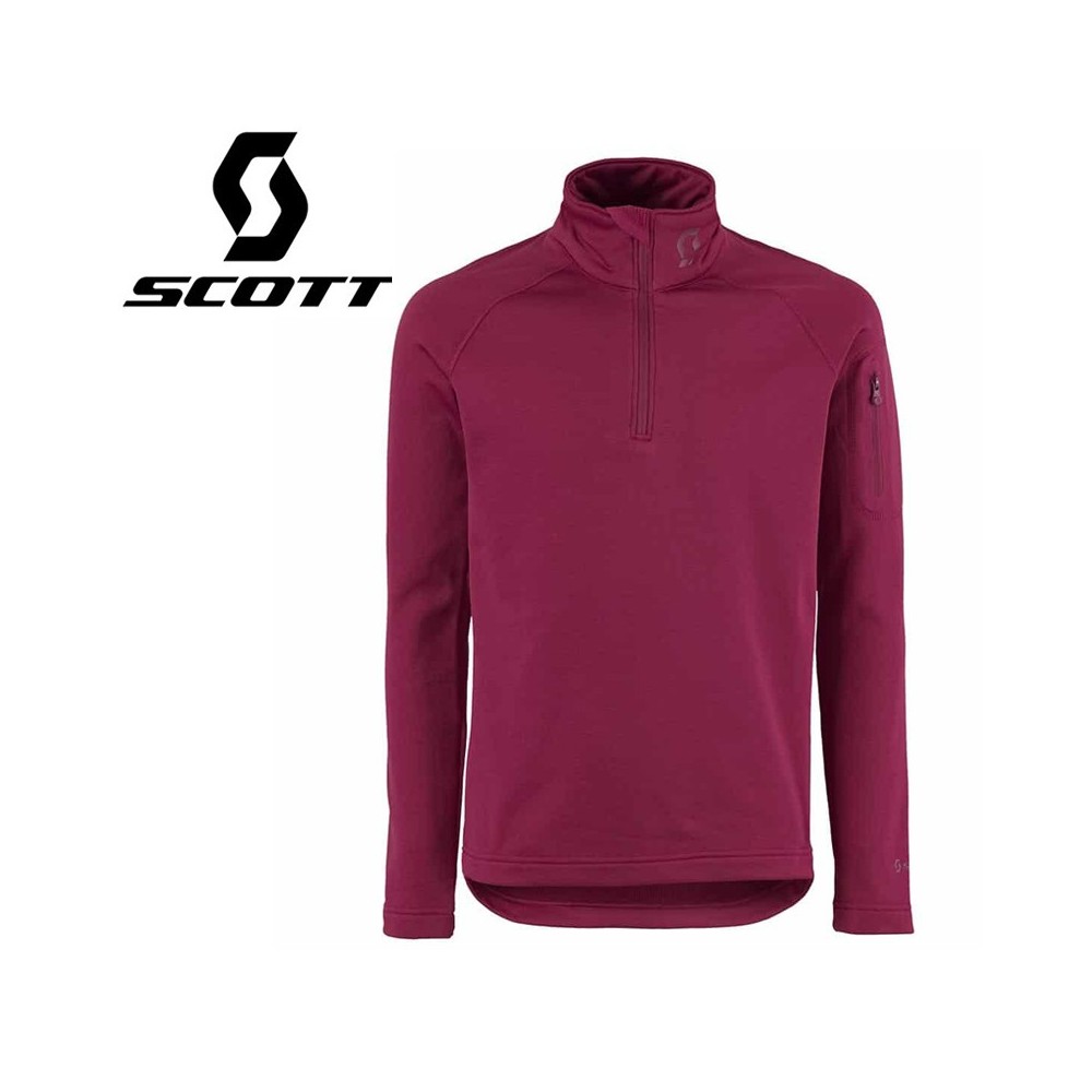 Maillot thermique SCOTT Defined Light Violet Junior