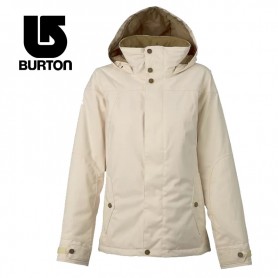 Veste de ski BURTON Jet Set Ecru Femme