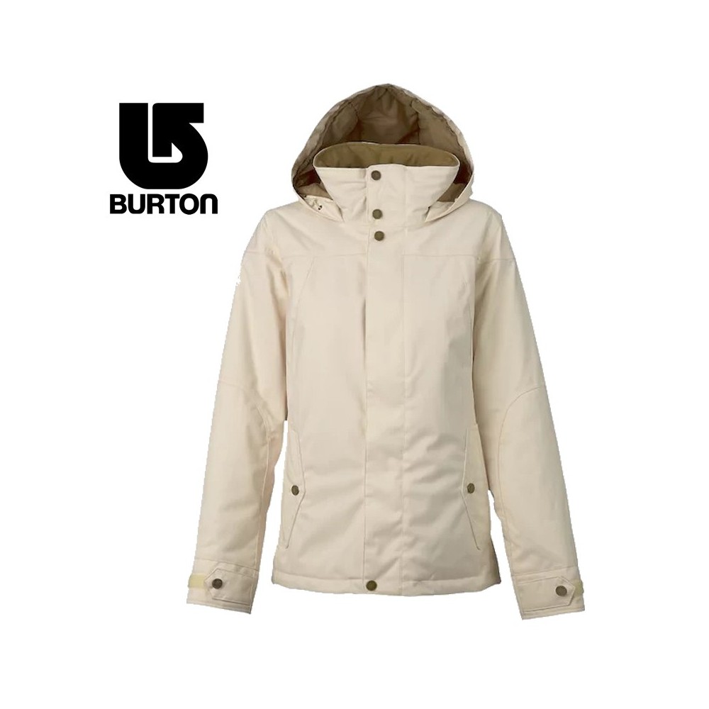 Veste de ski BURTON Jet Set Ecru Femme