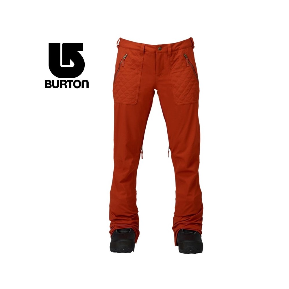 Pantalon de ski BURTON Vida Rouille Femme