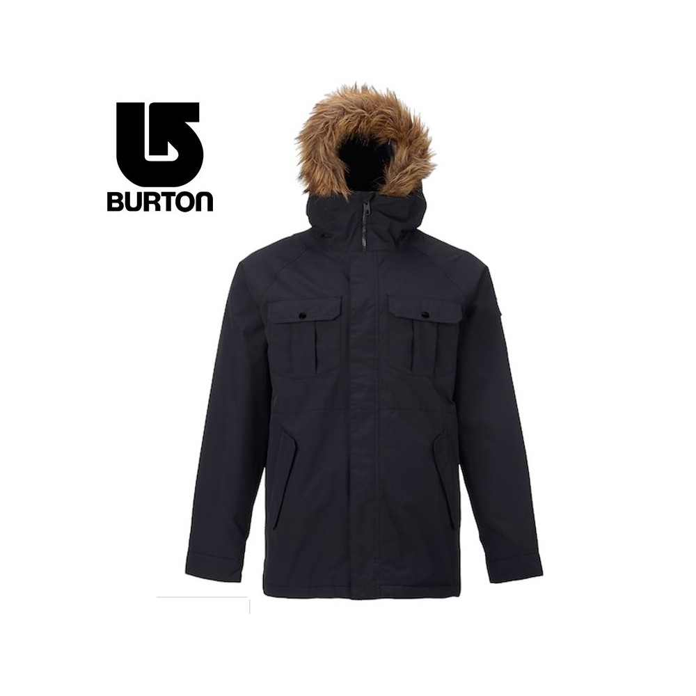 Parka BURTON Doyle Noir Homme