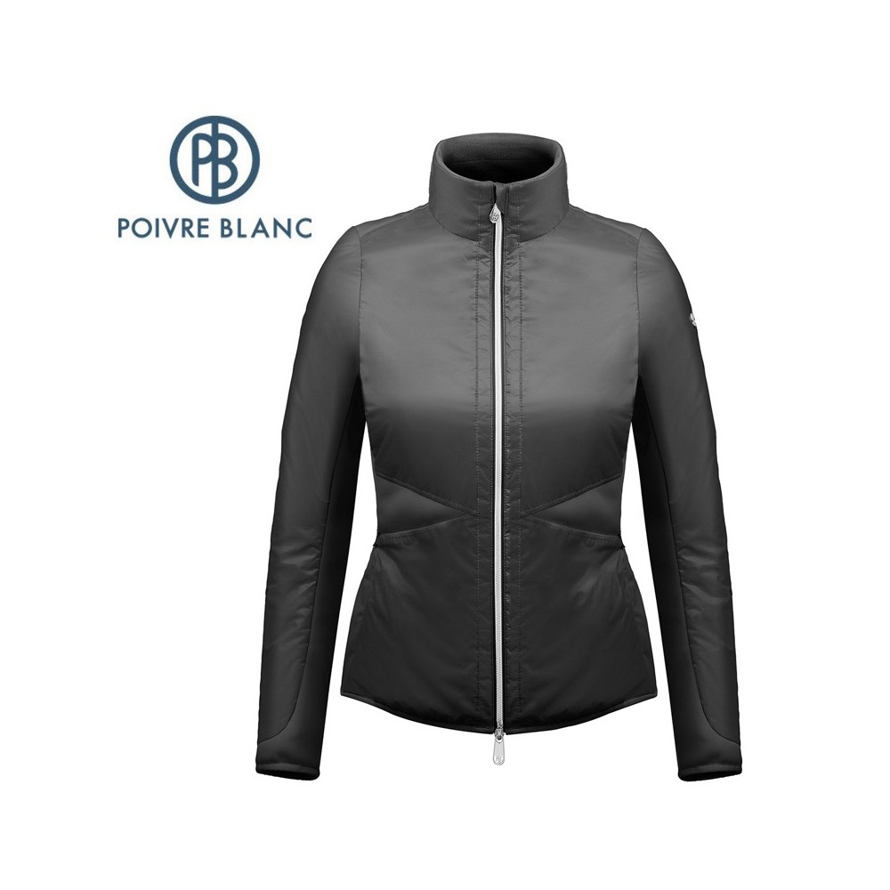 Veste légère POIVRE BLANC W17-1254 WO Noir Femme