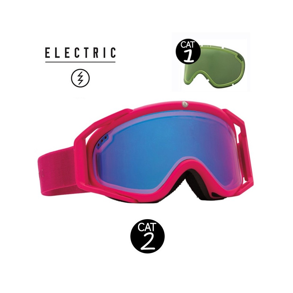 Masque de ski ELECTRIC RIG.5 Rose Unisexe