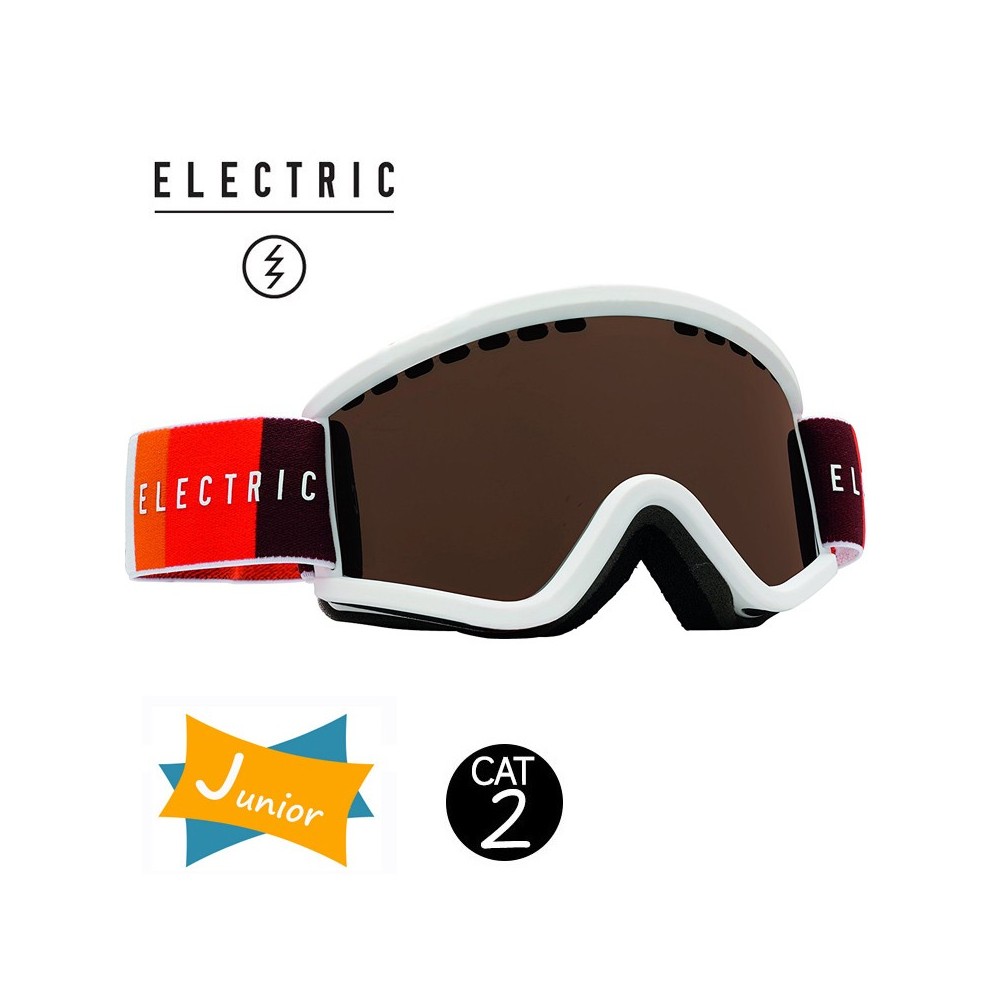 Masque de ski ELECTRIC EGV.K Orange Junior Cat.2