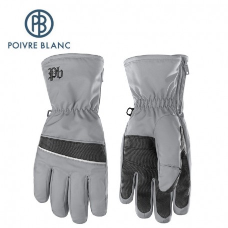 Gants de ski POIVRE BLANC W17-0970 JRBY Gris Garçon Gants de ski POIVRE BLANC W17-0970 JRBY Gris Garçon