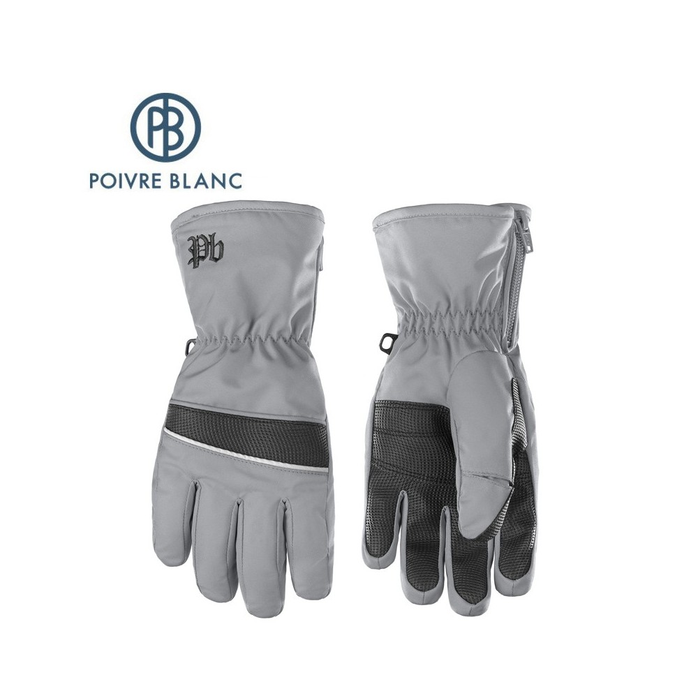 Gants de ski POIVRE BLANC W17-0970 JRBY Gris Garçon