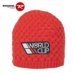 Bonnet de ski ROSSIGNOL World Cup Rouge Orangé Homme