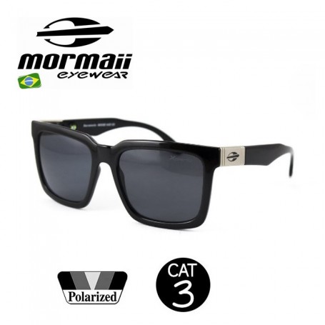 Lunettes polarisées MORMAII Sacramento Noir Unisexe Cat.3