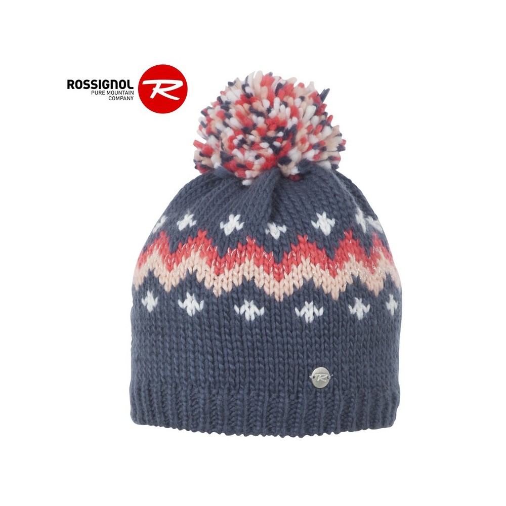 Bonnet de ski ROSSIGNOL Tina Bleu Jean Junior