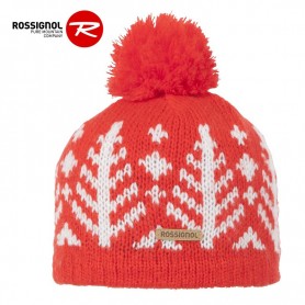 Bonnet de ski ROSSIGNOL Bily Rouge Orangé Junior