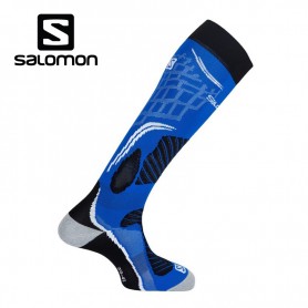 Chaussettes de ski SALOMON X Pro Bleu / Noir Unisexe